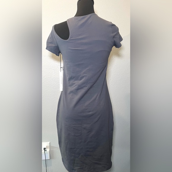 Susana Monaco Maya Cut Out Shoulder Dress 20" Size Small NWT - Picture 2 of 9